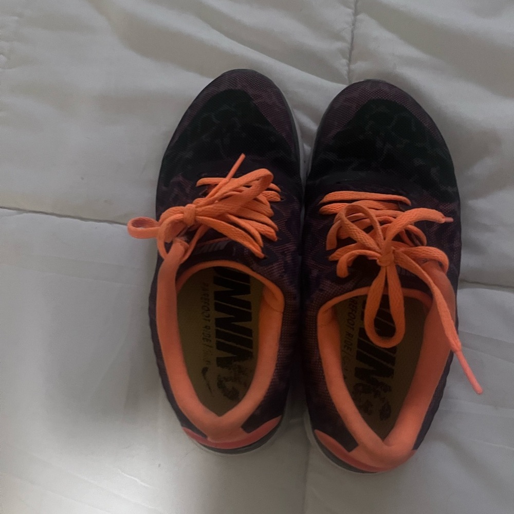Nike Athletic Shoes - Black and Orange